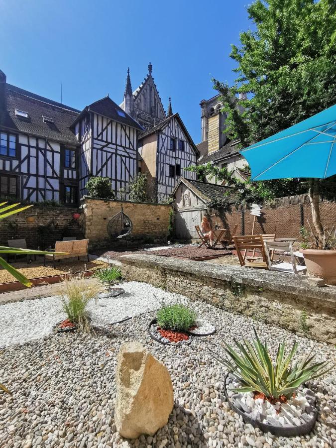 L'Oiseau De La Cathedrale - Calme - Jardin - Wifi Apartman Troyes Kültér fotó