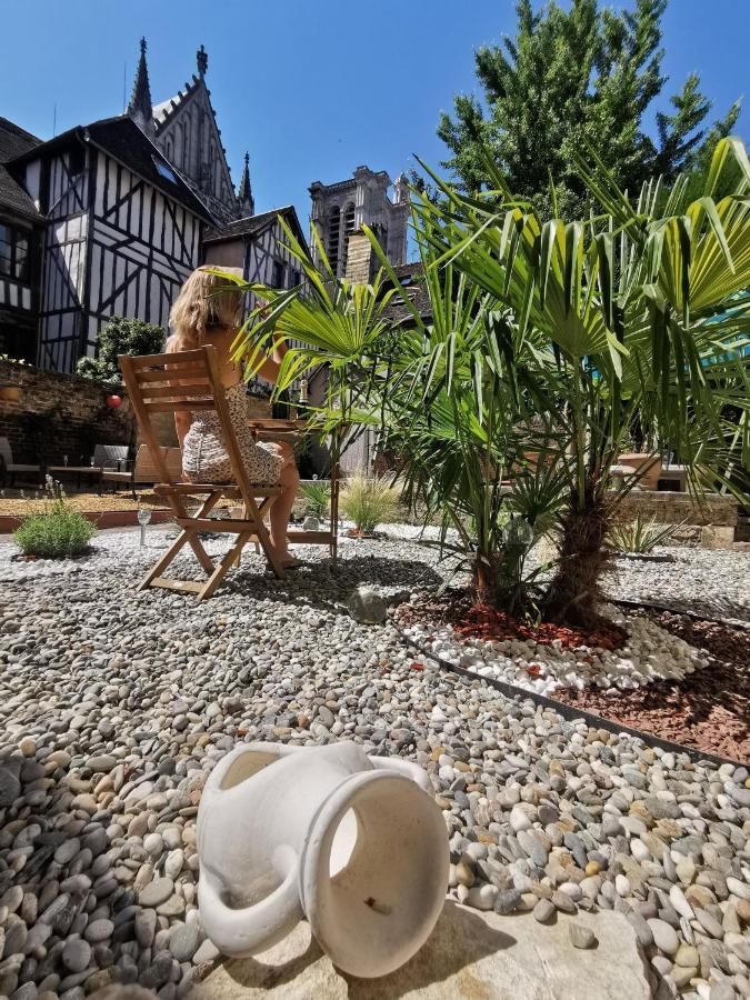 L'Oiseau De La Cathedrale - Calme - Jardin - Wifi Apartman Troyes Kültér fotó